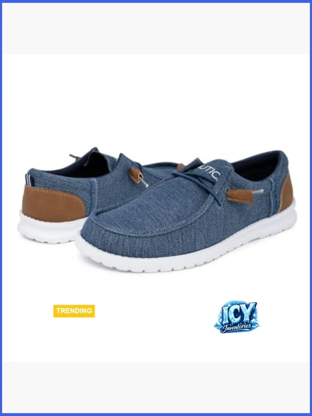 Canvas Knit Loafers, Slip-On Boat Shoes, Lightweight Casual Sneakers
